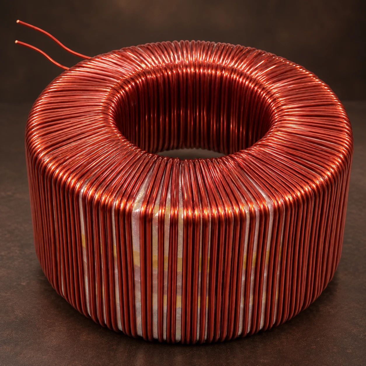 Bakır tel sargılı toroidal transformatör
